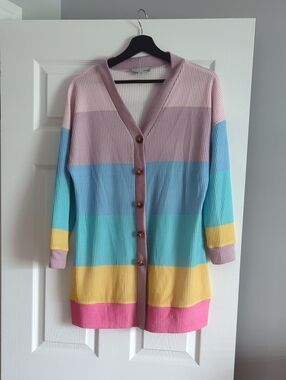 LUUKSE RAINBOW CARDIGAN